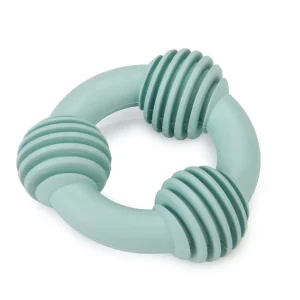 Beeztees Dental ring - Kauwspeelgoed puppy - groen - 14x9.3x2 cm