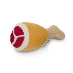 Beeztees Drumstick - Knuffel - Hondenspeelgoed - bruin - 6x7x7.5 cm - S