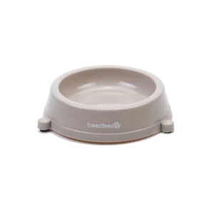 Beeztees Eetbak Antislip Kat - Voerbak - Beige - 3.5x16x17 cm - 12 cm