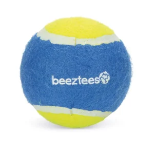 Beeztees Fetch Tennisbal - Hondenspeelgoed - blauw - 18x10x10 cm