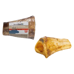 Beeztees Gedroogde Rundermergpijp Hondensnack