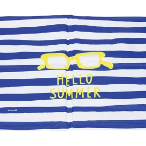 Beeztees Hello - Koelmat hond - Blauw, Wit - M