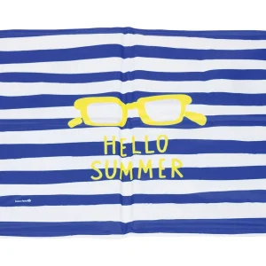 Beeztees Hello - Koelmat hond - Blauw, Wit - XL