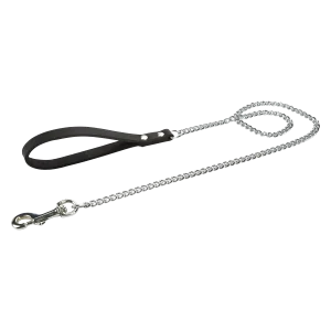 Beeztees Hondenriem Kettinglijn Zwart 3 mm x 112 cm