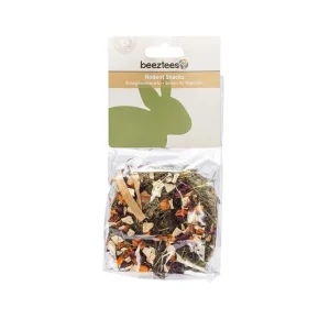 Beeztees Hooi donut - Knaagdiersnack - 65 Gram - bloemen