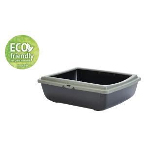 Beeztees Juliet Eco Kattenbak Groen/Zwart