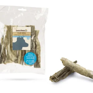 Beeztees Kabeljauwhuid - Hondensnack - 50 Gram - kabeljauw