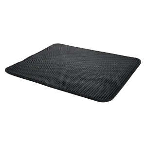 Beeztees Kattenbakmat Dubbel Kattenbak Zwart