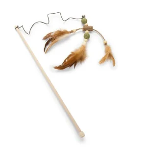 Beeztees Kattenhengel Catnip met veren - Kattenspeeltje