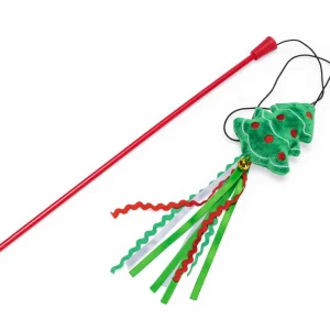 Beeztees Kattenhengel Kerstboom - Kattenspeeltje - Multi - 40 cm