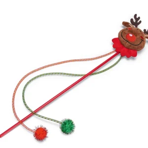 Beeztees Kattenhengel Rendier - Kattenspeeltje - Multi - 45 cm