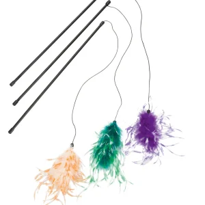 Beeztees Kattenhengel Veren - kattenspeeltje - 70 cm