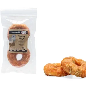 Beeztees Kauwring- Hondensnack - 1 Stuks - Vis - M