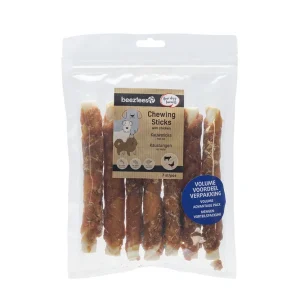 Beeztees Kauwstick- Hondensnack - 2 Stuks - Eend - L