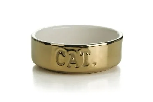 BEEZTEES - KERA EETBAK CAT GOUD