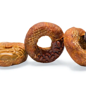 Beeztees Kerst Donut - Hondensnack - 100 Gram