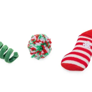 Beeztees Kerstfun - Kerst kattenspeeltje - Multi