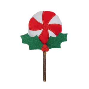 Beeztees Kerstlolly Matatabi - Kattenspeeltje - Multi - 14 cm
