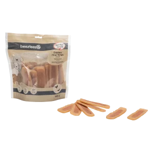 Beeztees Kipfilet Strips met eend Hondensnack