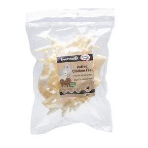 Beeztees Kippenpoten Gepoft- Hondensnack - 200 Gram