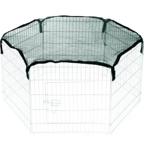 Beeztees Konijnenren - Afdeknet - Groen - 1x110x1 cm