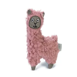 Beeztees Lama Ilko - Kattenspeeltje - Roze
