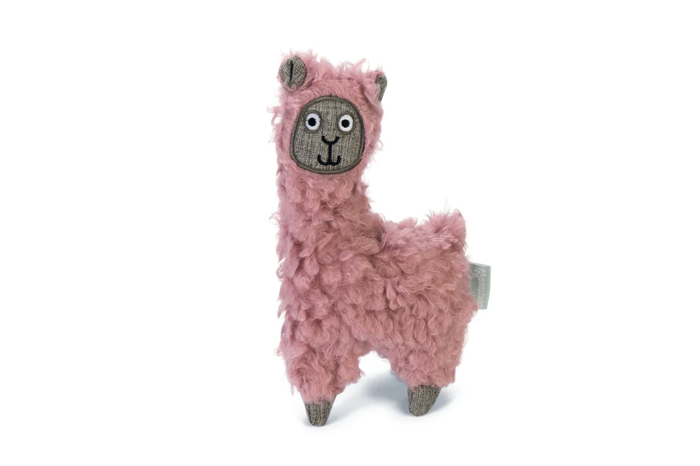 Beeztees Lama Ilko - Kattenspeeltje - Roze