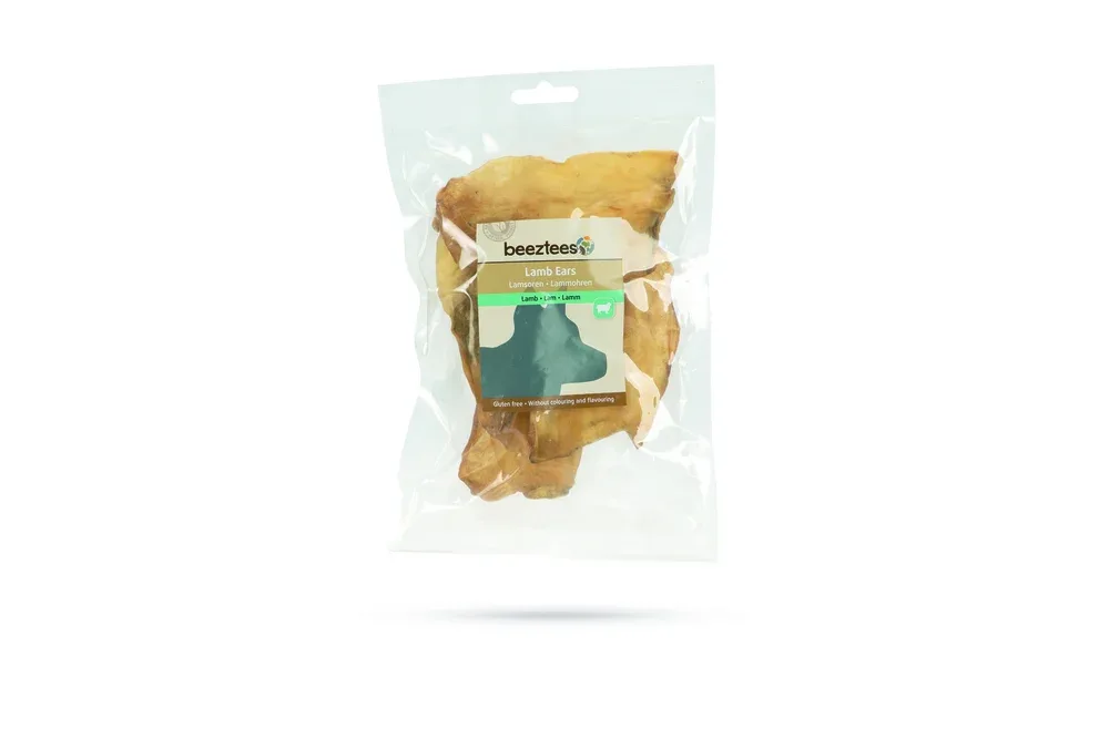 Beeztees Lamsoren - Hondensnack - 125 Gram - lam