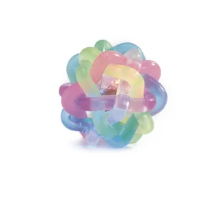 Beeztees Latex Lichtbal met Knipperlicht - Kattenspeeltje - 6 cm