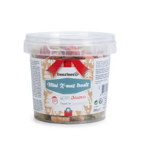 Beeztees Mini X-Mas Treats - Hondensnack - 200 Gram - granen - XS
