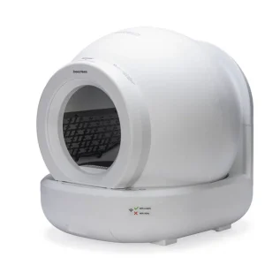 Beeztees Moeza - Automatische kattenbak - Wit - 62x56x57 cm