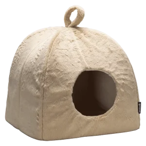 Beeztees Moza Kattenhuis Pluche Beige