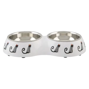 Beeztees Muzy Kattenvoerbak Plastic Wit