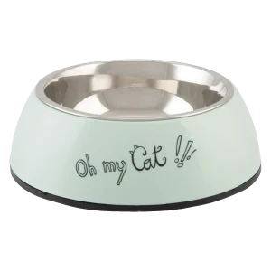 Beeztees Oh My Cat Kattenvoerbak Plastic Mint 160 ml