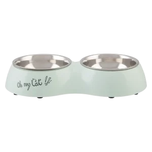 Beeztees Oh My Cat Kattenvoerbak Plastic Mint