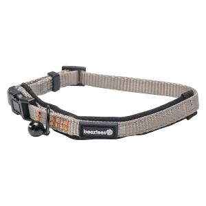 Beeztees Parinca Kattenhalsband Nylon Grijs