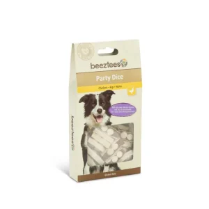 Beeztees Party Dice- Hondensnack - 100 Gram - Vis, kip