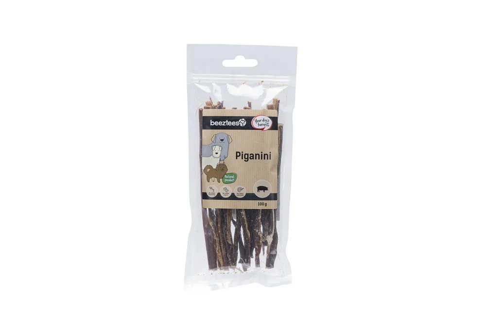 Beeztees Piganini- Hondensnack - 100 Gram