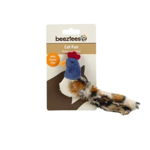 Beeztees Pluche Kattenspeelgoed Eggy met Geluid