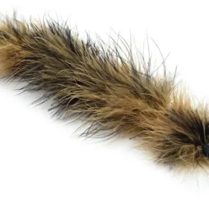 Beeztees Plumeau tbv Twisty - Kattenspeeltje - Bruin