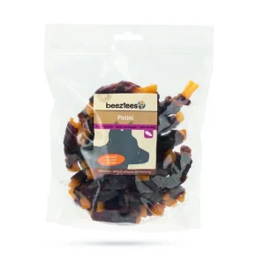 Beeztees Potini Sticks - Hondensnack - 400 Gram - zoete_aardappel, eend