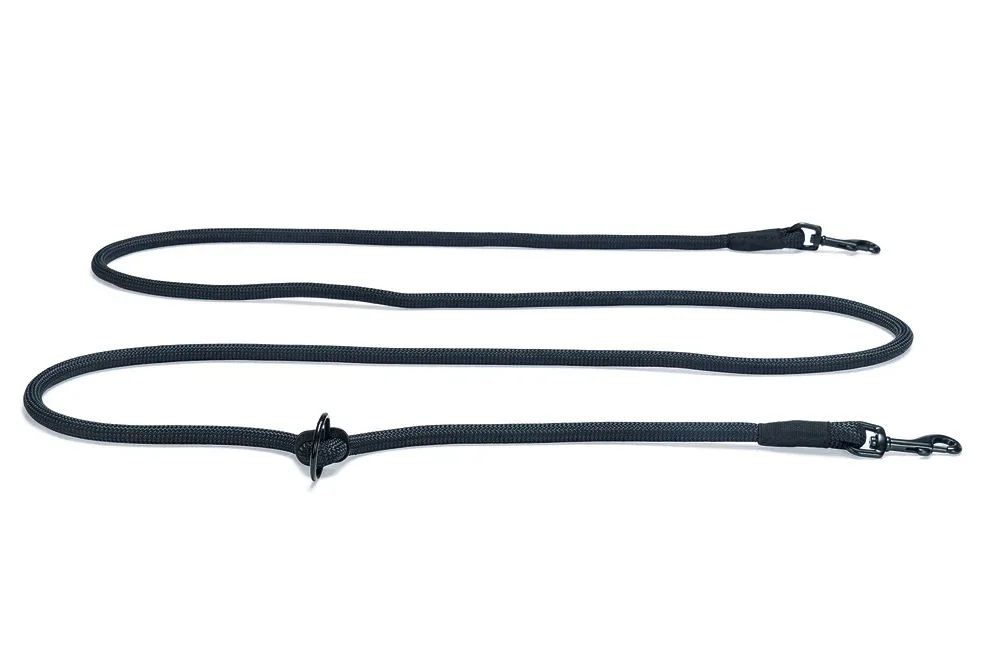 Beeztees Premium Parinca - Hondenriem - blauw - 1.2 cm - 280 cm