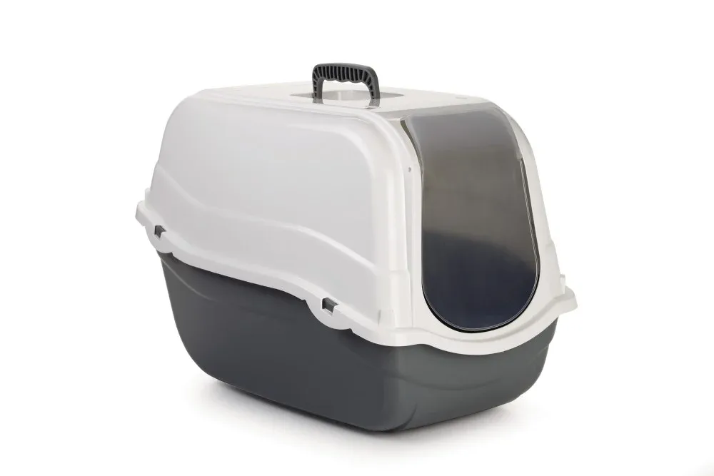 Beeztees Romeo - Kattenbak - Zwart Wit - 41x39x57 cm
