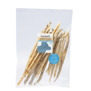 Beeztees Roodbaarshuid - Hondensnack - 100 Gram - vis