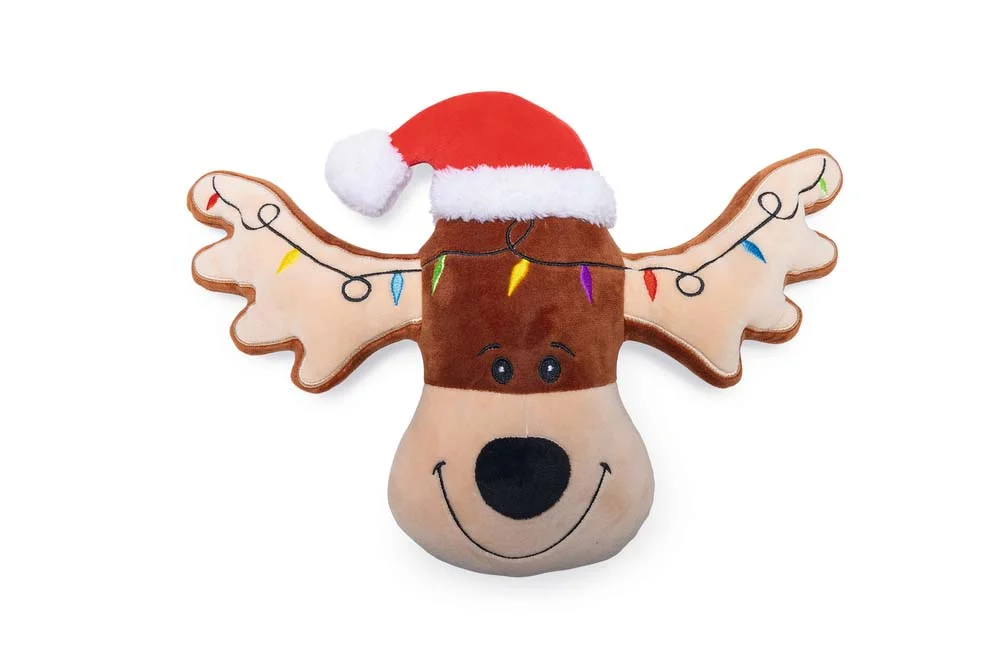 Beeztees Rudolph - Knuffel - Hondenspeelgoed - Bruin - 8x23x7.5 cm