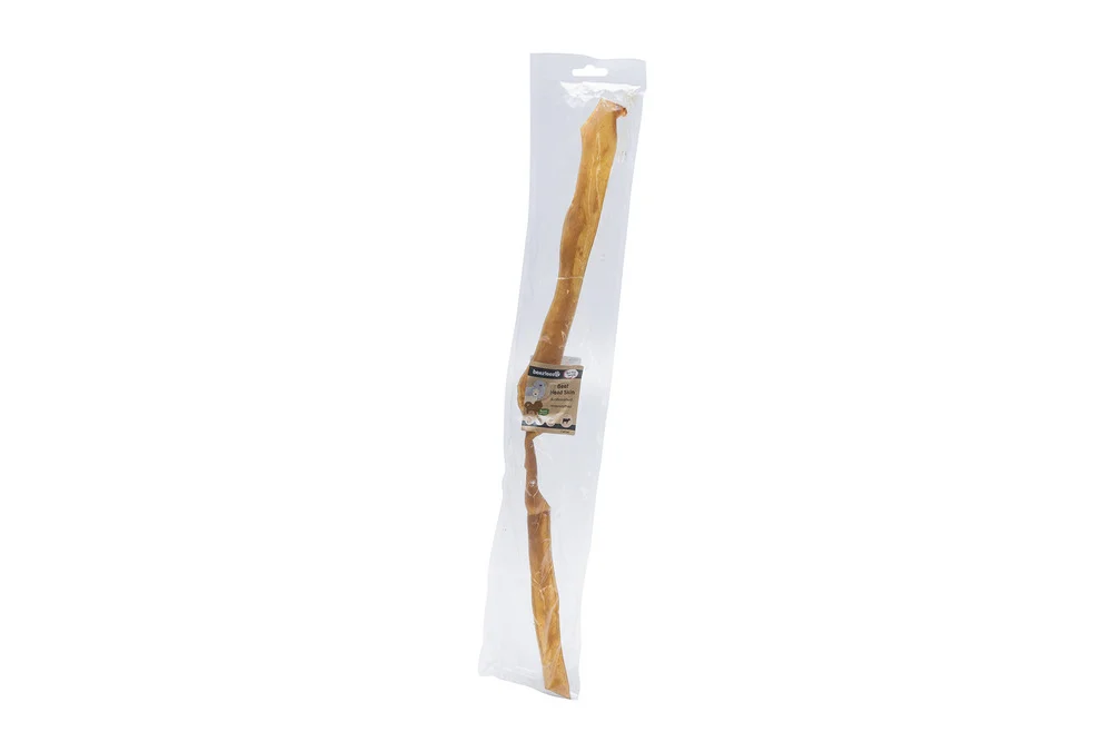 Beeztees Runderkophuid- Hondensnack - 5 Stuks - rund