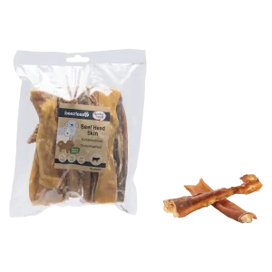 Beeztees Runderkophuid Hondensnack Voordeel 20 cm