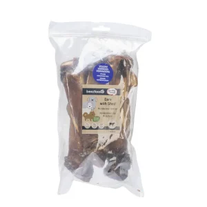Beeztees Runderoren met pit- Hondensnack - 7 Stuks - rund
