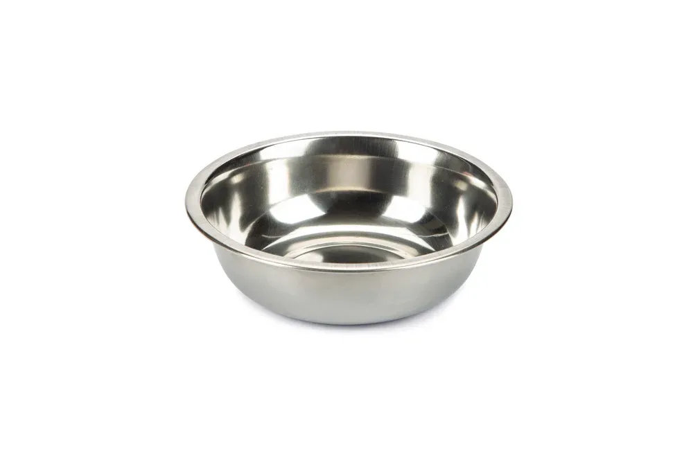Beeztees Rvs - Voerbak - Zilver - 14 cm