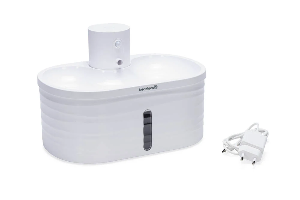 Beeztees Sef - Drinkfontein - 2,5 liter - Wit - 17.5x26x17 cm
